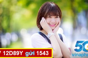 Đăng ký gói cước 12D89Y Vinaphone ưu đãi 3GB mỗi ngày dùng trọn gói 14 tháng