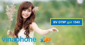 Cách đăng ký gói cước D79P Vinaphone 120GB, miễn phí gọi