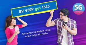 Cách đăng ký gói cước V50P Vinaphone nhận 2GB- thoại thả ga suốt 30 ngày