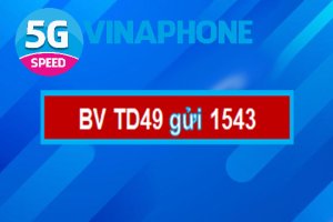 Đăng ký gói cước TD49 Vinaphone nhận ưu đãi 100GB data chỉ 49k