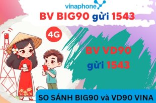 Lựa chọn đăng ký gói cước BIG90 hay VD90 Vinaphone tốt hơn?