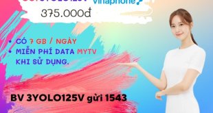 Đăng ký gói cước 3YOLO125V Vinaphone ưu đãi 630GB data dùng 3 tháng